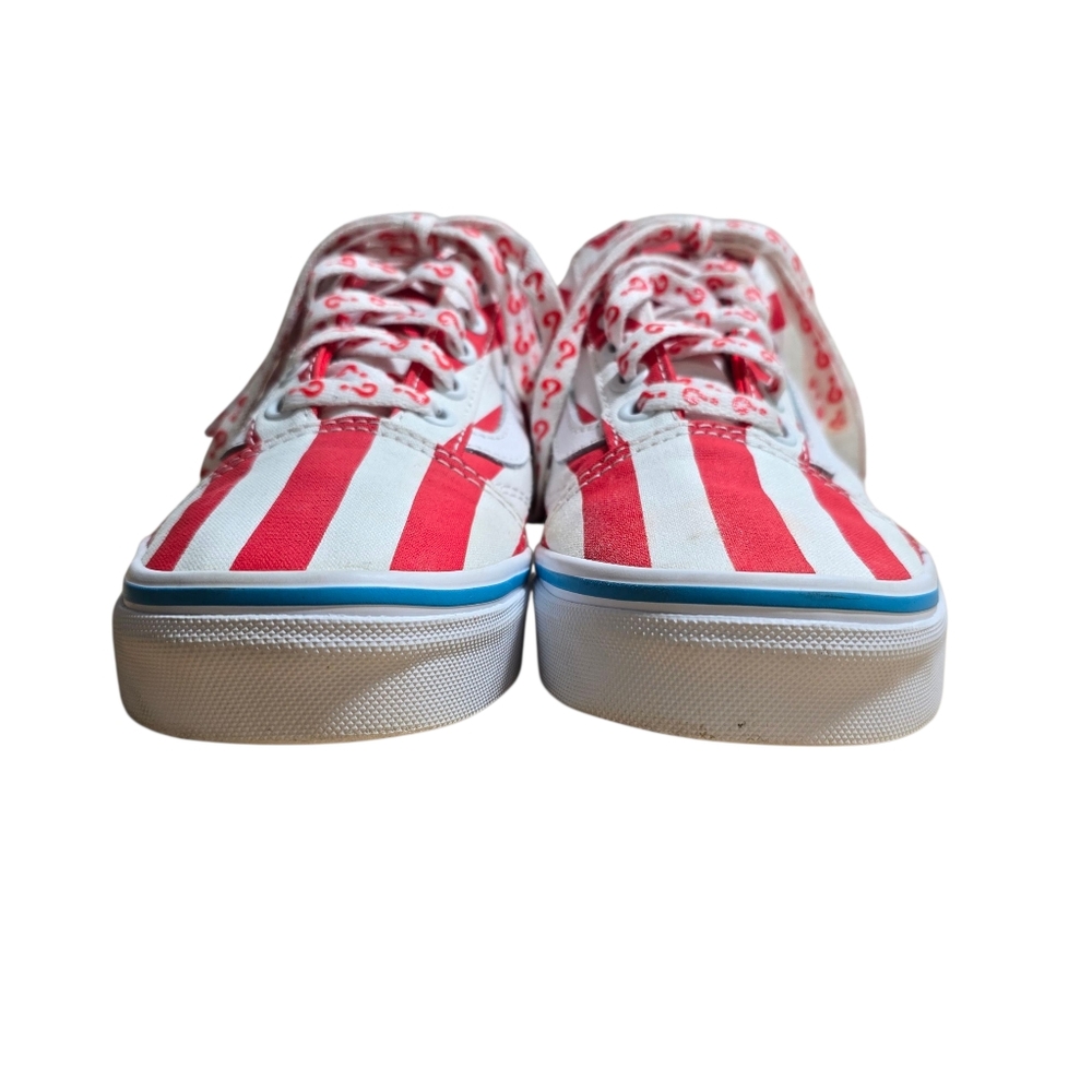 Vans Old Skool Where's Waldo Limited Edition Sneakers, Red/White, W Sz 7.5 M 6 - Picture 5 of 12